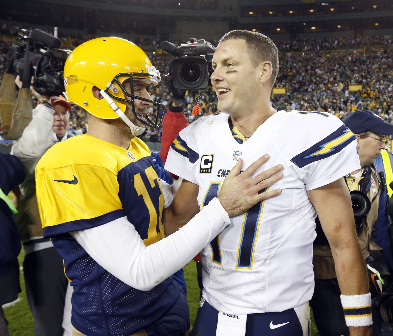 2015: Packers beat Chargers despite San Diego QB Philip Rivers' career day
